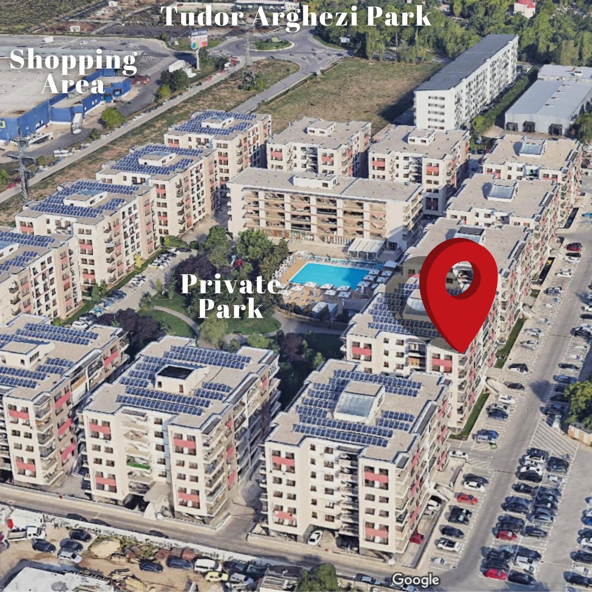Apartment "Solar 48", Private Parking, One Bedroom Bucarest Extérieur photo